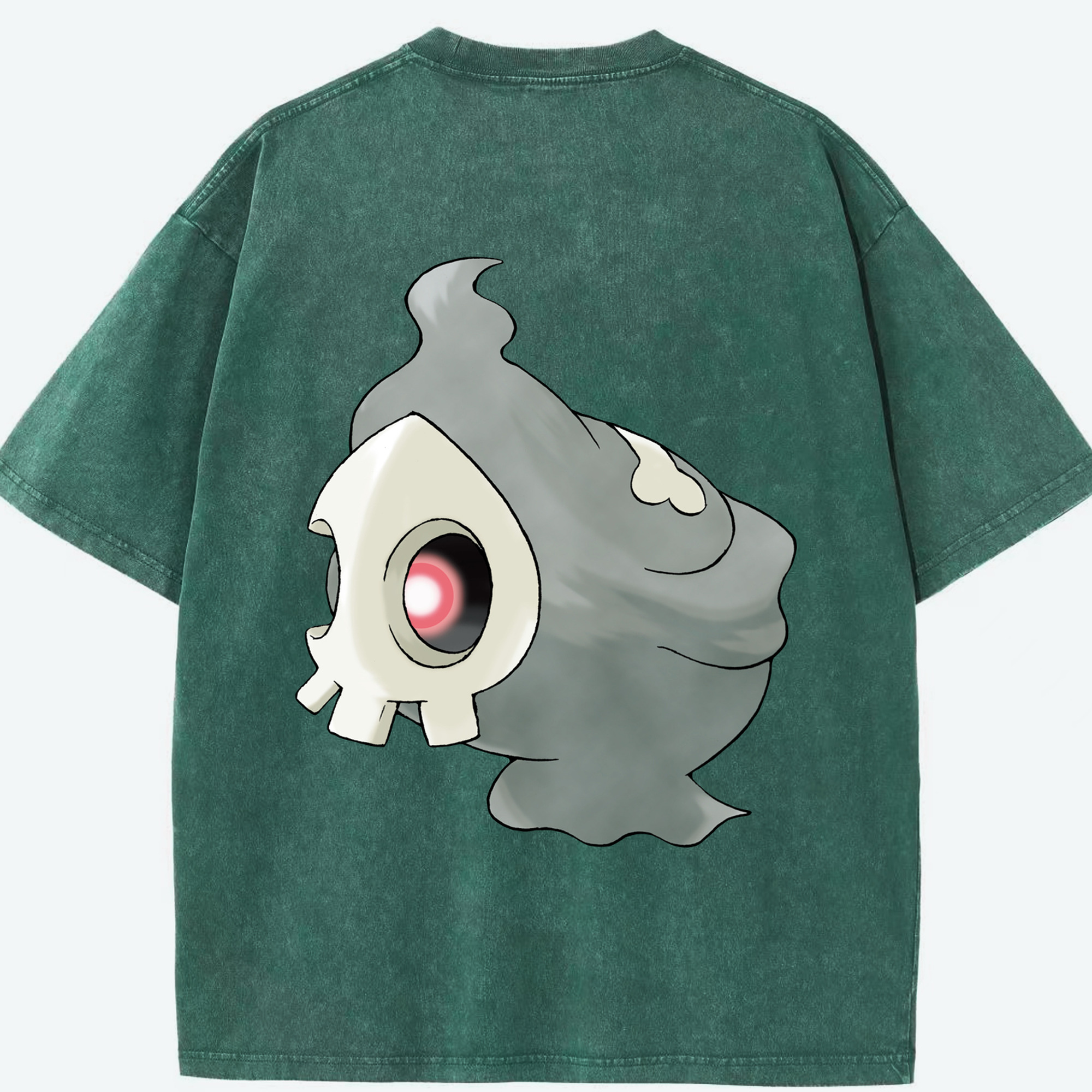 （画像用） ポケットモンスター Pokémon 綿100% ヴィンテージ風 半袖Tシャツ（背面プリント）